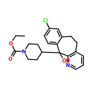 氯雷他定EP杂质A,4-(8-Chloro-6,11-dihydro-11-hydroxy-5H-benzo[5,6]cyclohepta[1,2-b]pyridin-11-yl)-1-piperidinecarboxylic Acid Ethyl Ester