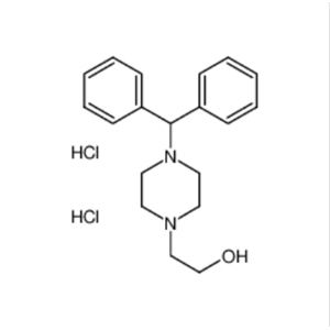 1-二苯甲基-4-(2-羟乙基)哌嗪二盐酸盐,4-(DIPHENYLMETHYL)-1-PIPERAZINEETHANOL DIHYDROCHLORIDE