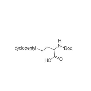 2-{[(tert-butoxy)carbonyl]amino}-4-cyclopentylbutanoic acid