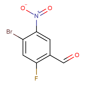 4-溴-2-氟-5-硝基苯甲醛,4-Bromo-2-fluoro-5-nitrobenzenecarbaldehyde