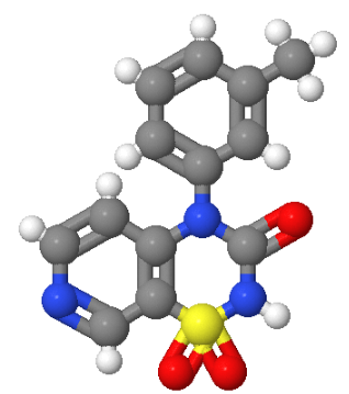 托拉塞米杂质A,4-(3-Methylphenyl)-2H-pyrido[4,3-e]-1,2,4-thiadiazin-3(4H)-one 1,1-Dioxide