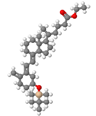 骨化二醇中间体,5-(4-{2-[5-(tert-Butyl-diMethyl-silanyloxy)-2-Methylene-cyclohexylidene]-ethylidene}-7a-Methyl-octahydro-inden-1-yl)-hexanoic acid ethyl ester