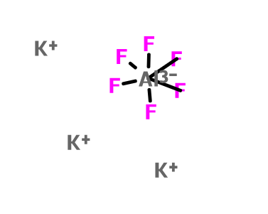 氟铝酸钾,Potassium hexafluoraluminate