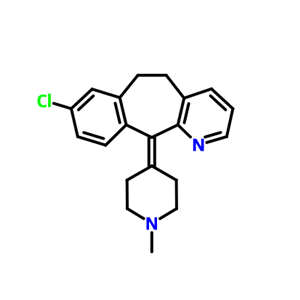 8-氯-6,11-二氫-11-(1-甲基-4-哌啶叉)-5H-苯并[5,6]環(huán)庚烷[1,2-b]吡啶