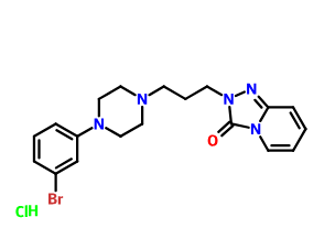 曲唑酮杂质D,3-Dechloro-3-broMo Trazodone Hydrochloride