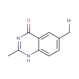 6-溴甲基-3,4-二氢-2-甲基-喹唑啉-4-酮,6-Bromomethyl-3,4-dihydro-2-methyl-quinazolin-4-one