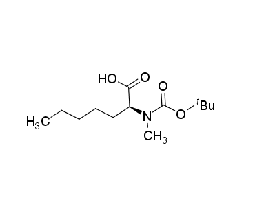 (2S)-2-{[(tert-butoxy)carbonyl](methyl)amino}heptanoic acid