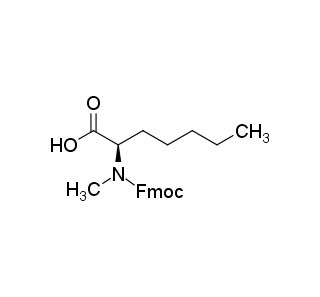 (2R)-2-({[(9H-fluoren-9-yl)methoxy]carbonyl}(methyl)amino)heptanoic acid