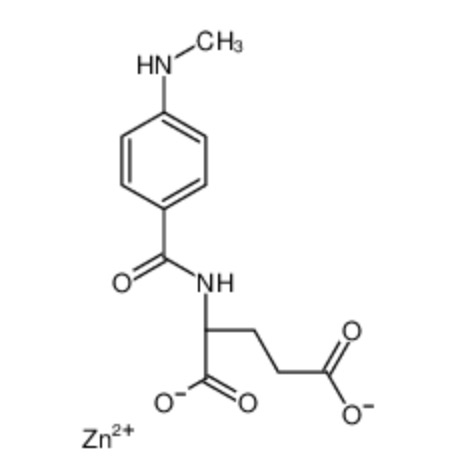 L-对甲氨基苯甲酰谷氨酸锌,N-[4-(Methylamino)benzoyl]-L-glutamic acid zinc salt