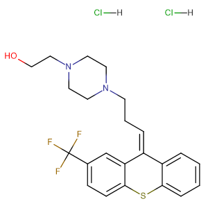 顺式-(Z)-氟哌噻吨二盐酸盐,cis-Flupentixol hydrochloride