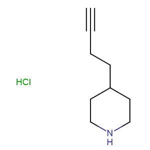 4-(1-丁炔基)-哌啶盐酸盐,4-(but-3-yn-1-yl)piperidine hydrochloride