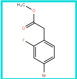 2-氟-4-溴苯乙酸甲酯,Methyl 2-(4-bromo-2-fluorophenyl)acetate