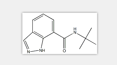 N-叔丁基-1H-吲唑-7-羧酰胺