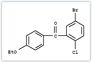 达格列嗪中间体III,5-broMo-2-chloro-4'-ethoxybenzophenone