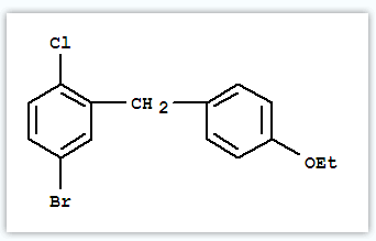 5-溴-2-氯-4’-乙氧基二苯甲烷,5-bromo-2-chloro-4’-ethoxydiphenylmethane