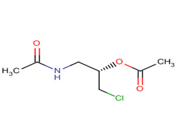 利奈唑胺中间体（中二）,Acetamide, N-[(2S)-2-(acetyloxy)-3-chloropropyl]