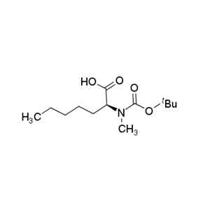 (2S)-2-{[(tert-butoxy)carbonyl](methyl)amino}heptanoic acid