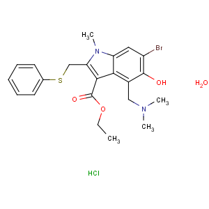 盐酸阿比朵尔,Arbidol hydrochloride