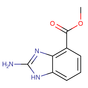 2-氨基-1H-苯并咪唑-4-甲酸甲酯,Methyl 2-AMino-1H-benzoiMidazole-4-carboxylate
