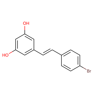 5-[(E)-2-(4-溴苯基)乙烯基]间苯二酚,3,5-DIHYDROXY-4