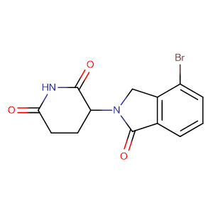 3-(4-溴-1-氧代异吲哚啉-2-基)哌啶-2,6-二酮