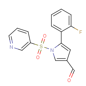 富马酸沃诺拉赞中间体II,5-(2-Fluorophenyl)-1-[(pyridin-3-yl)sulfonyl]-1H-pyrrole-3-carboxaldehyde