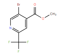 2-三氟甲基-5-溴异烟酸甲酯,Methyl 5-bromo-2-(trifluoromethyl)isonicotinate