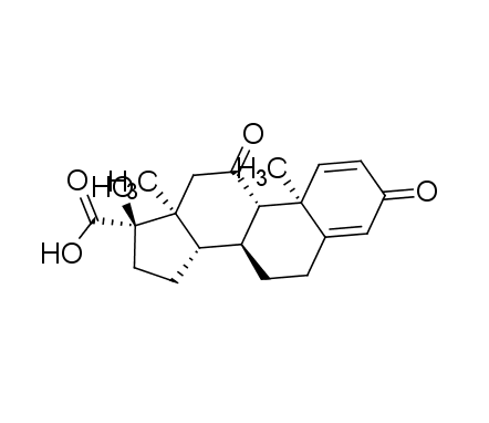 17a-Hydroxy-11-oxoandrosta-1,4-dien-3-one-17-carboxylic acid