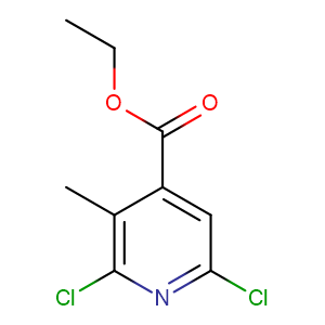 2,6-二氯-3-甲基异烟酸乙酯,ethyl 2,6-dichloro-3-methylisonicotinate