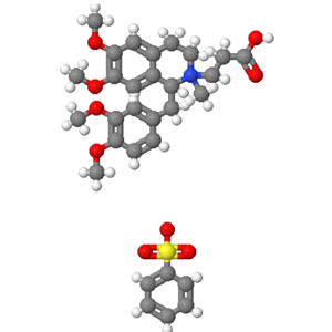 阿曲库铵杂质A,2-(2-carboxyethyl)-1-[(3,4-dimethoxyphenyl)methyl]-,1,2,3,4-tetrahydro-6,7-dimethoxy-2-methyl-isoquinolinium benzenesulfonate