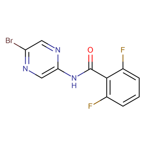 Benzamide, N-(5-bromo-2-pyrazinyl)-2,6-difluoro-