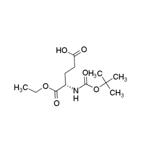 (4S)-4-{[(tert-butoxy)carbonyl]amino}-5-ethoxy-5-oxopentanoic acid