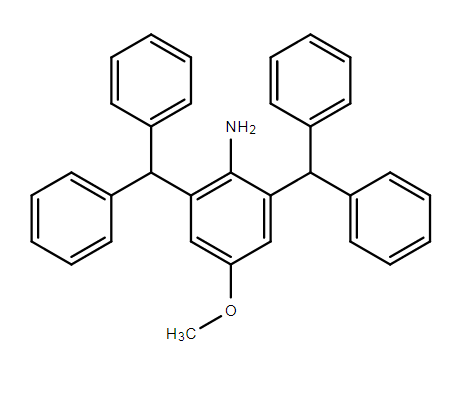 2,6-双(二苯甲基)-4-甲氧基苯胺,2,6-dibenzhydryl-4-Methylaniline