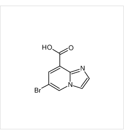 6-溴咪唑并[1,2-a]吡啶-8-羧酸,6-bromoimidazo[1,2-a]pyridine-8-carboxylic acid