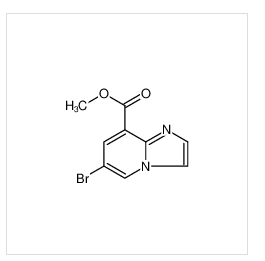 6-溴咪唑并[1,2-A]吡啶-8-甲酸乙酯,methyl 6-bromoimidazo[1,2-a]pyrazine-8-carboxylate