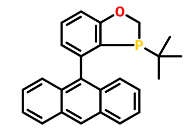 4-(蒽-9-基)-3-(叔丁基)-2,3-二氢苯并[d][1,3]氧磷杂环戊二烯,4-(Anthracen-9-yl)-3-(tert-butyl)-2,3-dihydrobenzo[d][1,3]oxaphosphole