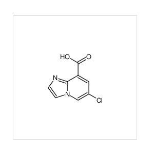 6-氯咪唑并[1,2-a]吡啶-8-羧酸,6-chloroimidazo[1,2-a]pyridine-8-carboxylic acid