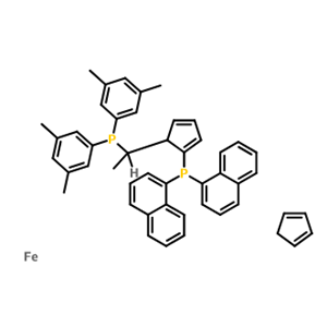 (R)-(-)-1-[(S)-2-(二-1-萘基膦基)二茂铁基]乙基二-3,5-二甲苯基膦