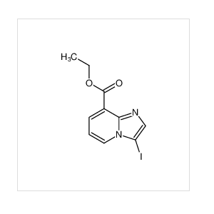 3-碘咪唑并（1,2-a)吡啶-8-甲酸乙酯