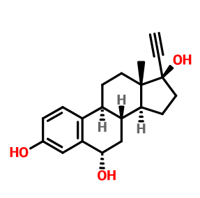 炔雌醇杂质E,6-α-Hydroxy Ethinylestradiol