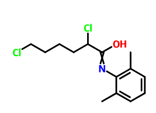 2,6-二氯-N-(2,6-二甲基苯基)己酰胺,2,6-dichlorocapronic acid xylidide