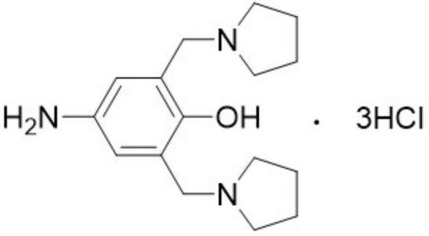 4-氨基-2,6-双（吡咯烷-1-甲基）苯酚,4-amino-2,6-bis(pyrrolidin-1-ylmethyl)phenol