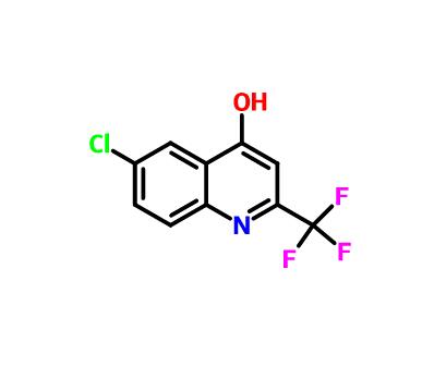 6-氯-2-(三氟甲基)喹啉-4-醇,6-Chloro-2-(trifluoromethyl)quinolin-4-ol