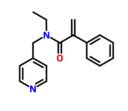 N-乙基-N-(4-吡啶甲基)阿托胺,N-Ethyl-N-(4-picolyl)atropamide