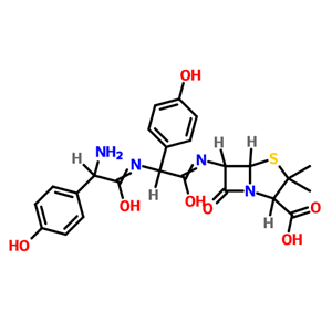阿莫西林EP杂质G,D-hydroxyphenylglycylamoxicillin)