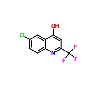 6-氯-2-(三氟甲基)喹啉-4-醇,6-Chloro-2-(trifluoromethyl)quinolin-4-ol