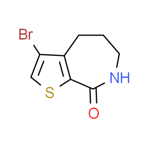 3-bromo-4,5,6,7-tetrahydro-8H-thieno[2,3-c]azepin-8-one