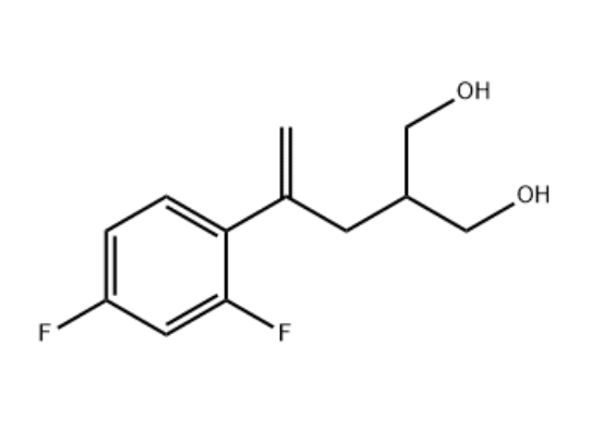 2-[2-(2,4-二氟苯基)-2-丙烯-1-基]-1,3-丙二醇,2-(2-(2,4-difluorophenyl)allyl)propane-1,3-diol