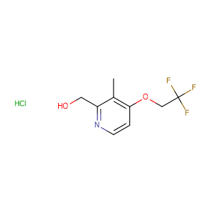 2-羟甲基-3-甲基-4-(2,2,2-三氟乙氧基)吡啶盐酸盐,2-HYDROXYMETHYL-3-METHYL-4-(2,2,2-TRIFLUOROETHOXY)PYRIDINE HCL