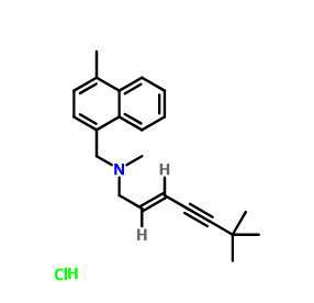 特比萘芬杂质D,N-[(2E)-6,6-DiMethyl-2-hepten-4-yn-1-yl]-N,4-diMethyl-1-naphthaleneMethanaMine Hydrochloride